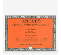 Arches : Aquarelle : Block : 24x18in : 20 sheets : 140lb : 300gsm Glued : Rough