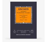 Arches : Aquarelle : Gummed Watercolour Pad : A3 : 12 sheets : 140lb : 300gsm Rough