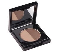 Arches & Halos Duo Luxury Brow Powder - Two-for-One Versatile Compact Powder - Get Full, Defined Brows - Vegan and Cruelty Free Makeup - Mocha Blonde - 2.5 g