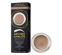 Arches & Halos Luxury Brow Building Pomade - Eyebrow Gel Cream Tint - Fill, Sculpt and Define Brows - Vegan and Cruelty Free Makeup - 3g Sunny Blonde