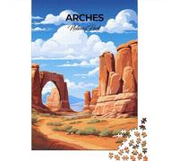 Arches National Park 1000 Piece Jigsaw, 38x26cm/1000pcs