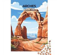 Arches National Park 1000 Piece Jigsaw, 38x26cm/1000pcs