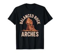 Arches National Park Balanced Rock Vintage Retro Utah Desert T-Shirt