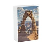Arches National Park Cigarette Case Stylish Lightweight Pocket Holder Case for Smoke Waterproof Cigarette Dispenser Cigarettes Accessories for Outdoor Camping Hiking