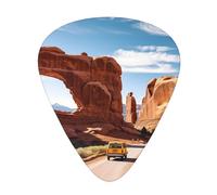 Arches National Park Entrance Guitar Plectrums, 12 Pcs Lightweight Guitar Plectrums, 0.46mm/0.71mm/0.96mm Thickness For Acoustic Guitar Acoustic Electric Guitar Ukulele Bass