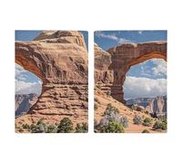 Arches National Park Passport Holder Personalized Passport Wallet for Women Men Travel Document Organizer Holder