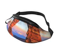 Arches National Park Printed Personalized Waist Bag, Lightweight and Versatile Crossbody Bag for Everyday and Outdoor Adventures