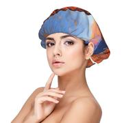 Arches National Park Printed Satin Hair Bonnet for Sleeping Double Layer Silk Sleep Cap Hair Wrap Cap for Women Men Black
