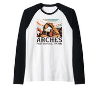 Arches National Park Raglan Baseball Tee