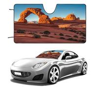 Arches National Park-Standard Car Windshield Sun Shade - Reflector Sunshade Offers Ultimate Protection for Car Interior, Cool Reflective Sun Blocker Fits Small Sedans, Mini SUVs 55"x30"