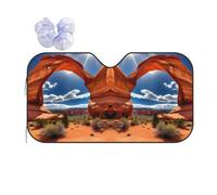 Arches National Park-Standard Sun Shade - Folding Car Front Window Sunshade for Cars SUV Trucks,Max UV Blocking and Keep The Vehicle Cool