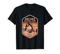 Arches National Park Utah Delicate Arch Hiking Sunset T-Shirt