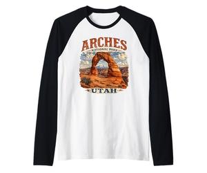 Arches National Park Utah Raglan Baseball Tee