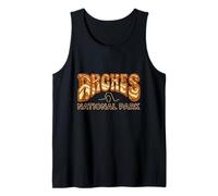 Arches National Park Utah Vintage Retro Desert Travel Tank Top