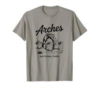 Arches National Park Vintage Nature Hiking Outdoor USA T-Shirt