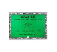 ARCHES Watercolour Block, 300 GSM, Cold Pressed, 36 x 51 cm, Wood, White