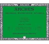 Arches Watercolour Cold Pressed Block Natural White Sketchbook 41 x 31 cm 300 g