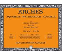 Arches Watercolour Rough Block Natural White Sketchbook 41 x 31 cm 300 g