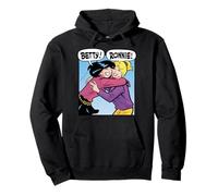 Archie Comics Betty and Ronnie Happy Hugging Pullover Hoodie