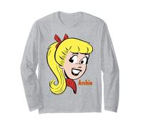 Archie Comics Betty Cooper Retro Face Long Sleeve T-Shirt