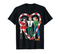 Archie Comics Betty Veronica Candy Cane Heart T-Shirt