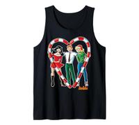 Archie Comics Betty Veronica Candy Cane Heart Tank Top