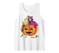 Archie Comics Betty Veronica Halloween Pumpkin Vintage Tank Top