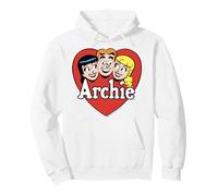 Archie Comics Betty Veronica Heart Trio Pullover Hoodie