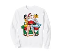 Archie Comics Betty Veronica Santa Clause Christmas Vintage Sweatshirt