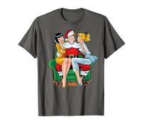 Archie Comics Betty Veronica Santa Clause Christmas Vintage T-Shirt