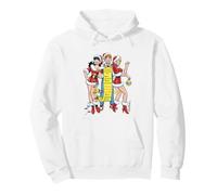 Archie Comics Christmas Archie Betty Veronica Santa Hats Pullover Hoodie