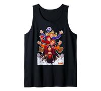 Archie Comics Jughead Veronica Betty Christmas Sled Tank Top