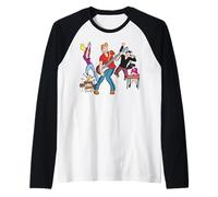 Archie Comics The Archies Rock Band Jamming Raglan Baseball Tee