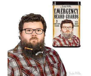 Archie McPhee Emergency Beard Guards by Archie McPhee