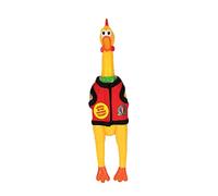 Archie McPhee Funny Gag Gifts Novelty Emotional Support Rubber Chicken (12943)
