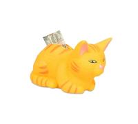 Archie McPhee Novelty Mini Cat Paw Zipper Pull Coin Purse, orange, 5.25 inches