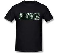 Archie Men's The Blind Faith Leisure Black Short Sleeve T(X-Large)