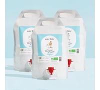 Archie, Refill Pack Organic Apple Cider Vinegar, 1 L. Digestion, Blood Glucose, Immune System. Made in France. 3 refills.