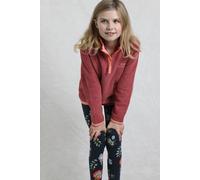 Archie Unisex Kids Eco 1/4 Zip Grid Fleece Weird Fish Dark Red 9-10 Years