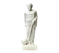 Archimedes Ancient Greek Mathematician Cast Marble Handmade Statue Sculpture