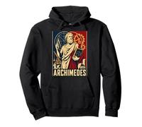 Archimedes Ancient Greek Mathematics Geometry Science Pullover Hoodie