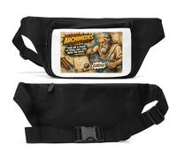 Archimedes Famous Scientific Discoveries Unisex Waist Bag Black