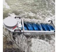 Archimedes Spiral Hydraulic Generator 1500W High-Power Portable Water Turbine Generator Efficient Low-Head Clean Energy System With Magnetic Levitation Core