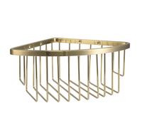Architeckt Baskets Corner Shower Caddy - Brushed Brass