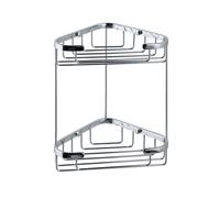 Architeckt Baskets Double Corner Shower Caddy 175 x 175mm - Chrome