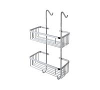 Architeckt Baskets Rectangular Hanging Shower Caddy - Chrome