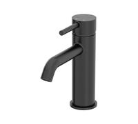 Architeckt® Boden Bathroom Basin Sink Mixer Tap Modern Mono Round Single Lever Handle Faucet for Sinks, Matt Black