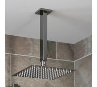 Architeckt Ceiling Mounted Fixed Shower Head Ultra Modern - 200mm Square