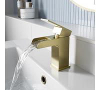 Architeckt Dakota Brushed Brass Basin Mixer Tap