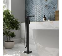 Architeckt Ibbardo Freestanding Bath Shower Mixer Tap - Matt Black